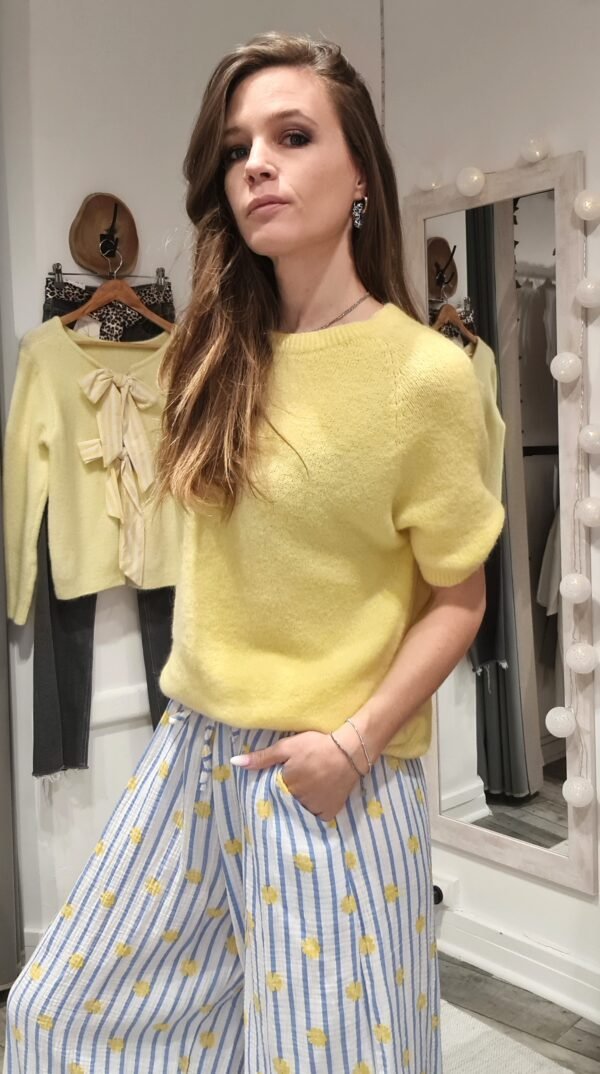 Pull Jeanne - Jaune – Image 2