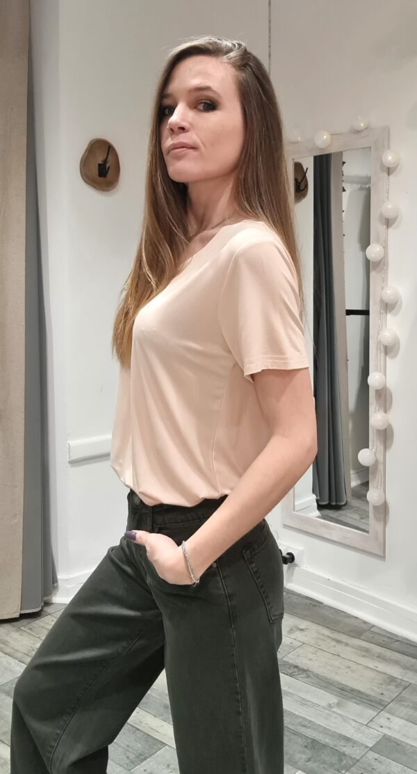 T-shirt Simon - Beige – Image 2