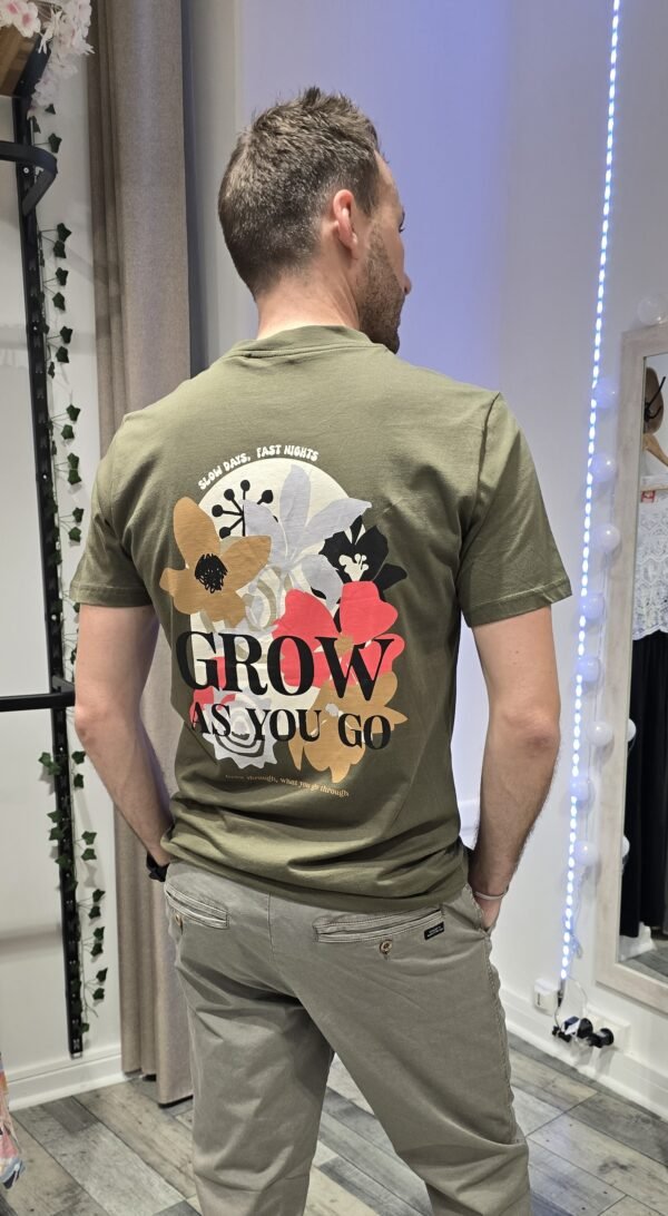 T-shirt Jafon - Kaki – Image 3