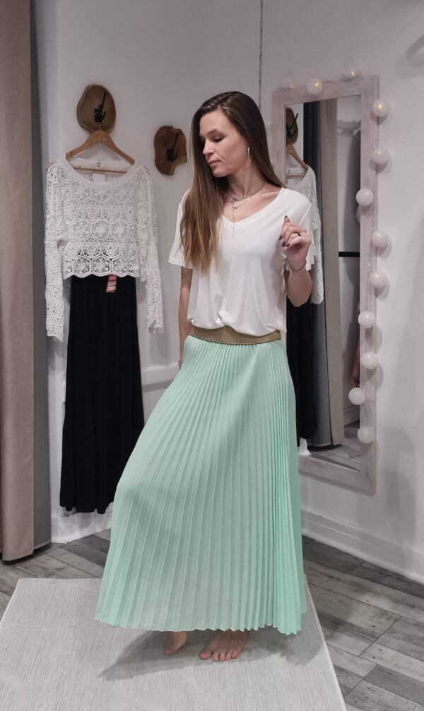 Jupe Giulia - Vert d'eau – Image 3