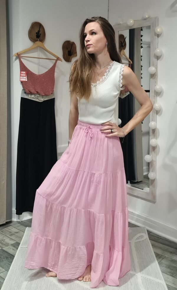 Top dentelle Milan - Blanc – Image 3