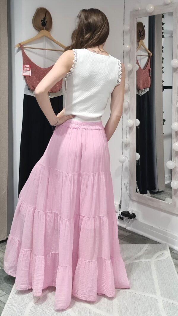 Top dentelle Milan - Blanc – Image 4