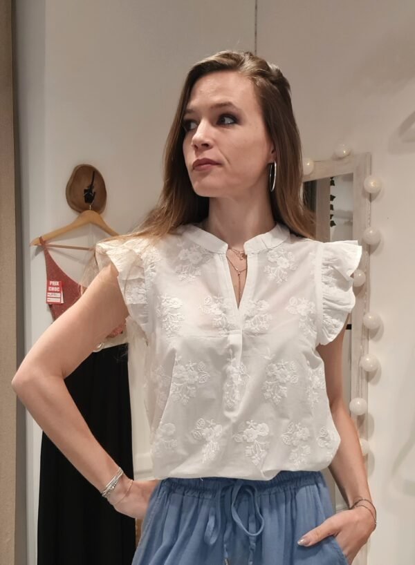 Blouse brodée - Nina
