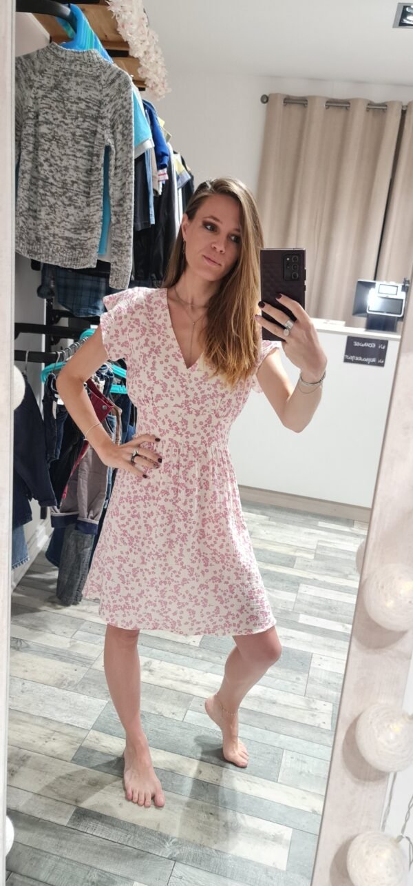 Robe courte - Rose