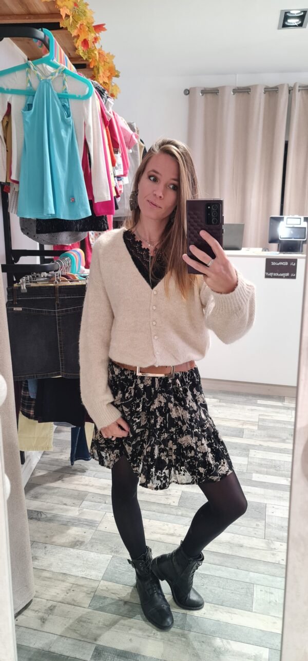 Jupe Luna - Beige – Image 3