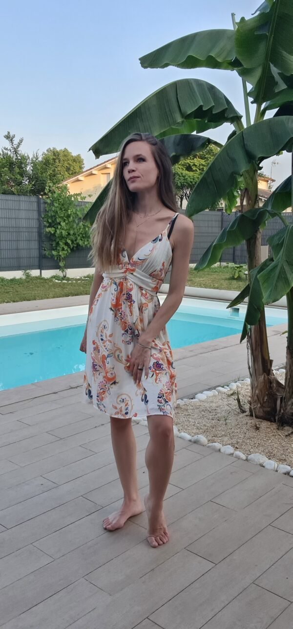 Robe courte orange - Costa