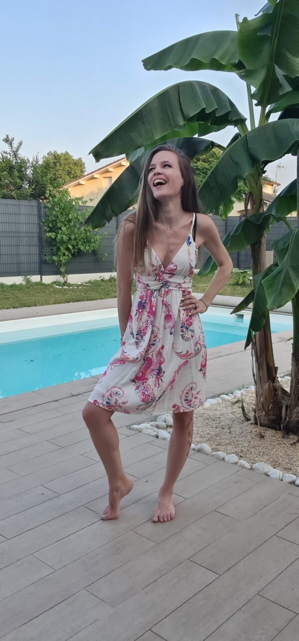 Robe courte fuchsia - Costa