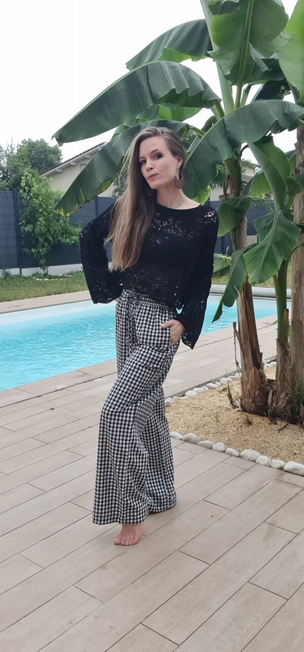 Pantalon vichy - Vallica – Image 2