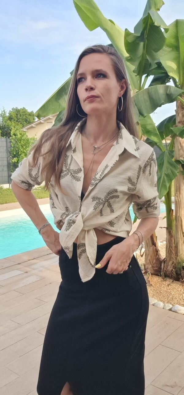 Chemise palmiers - Cateri