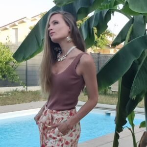 Top vieux rose - Montegresso