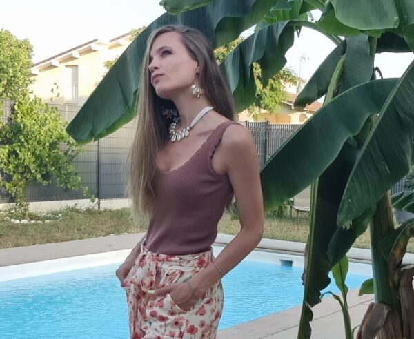 Top vieux rose - Montegresso