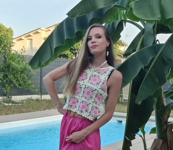 Top crochet - Lipsi