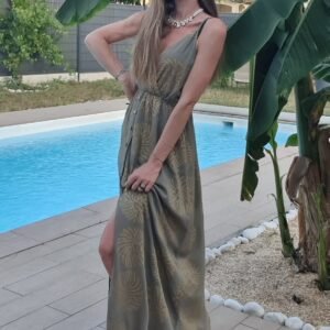 Robe longue kaki - Hydra
