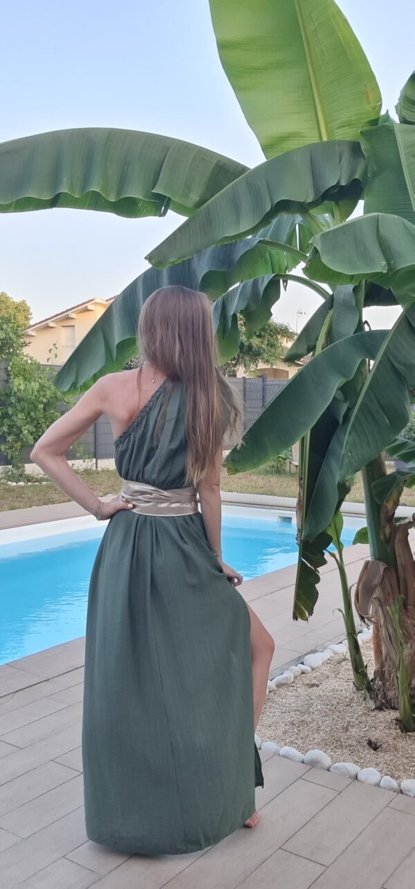 Robe longue kaki - Athènes – Image 4