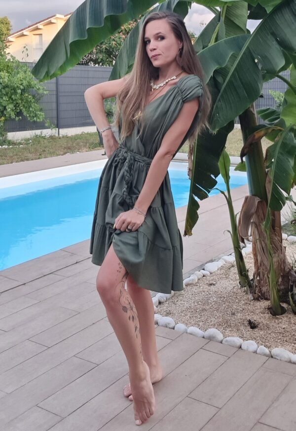 Robe courte kaki - Athènes