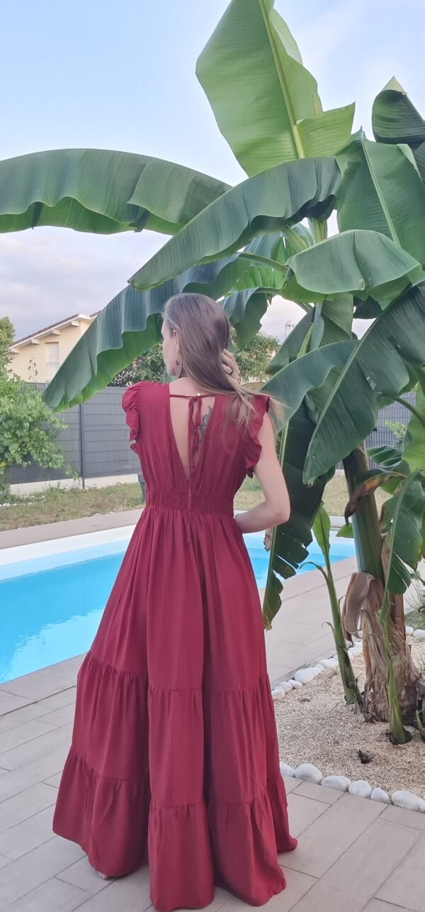 Robe longue brique - Kéa – Image 4