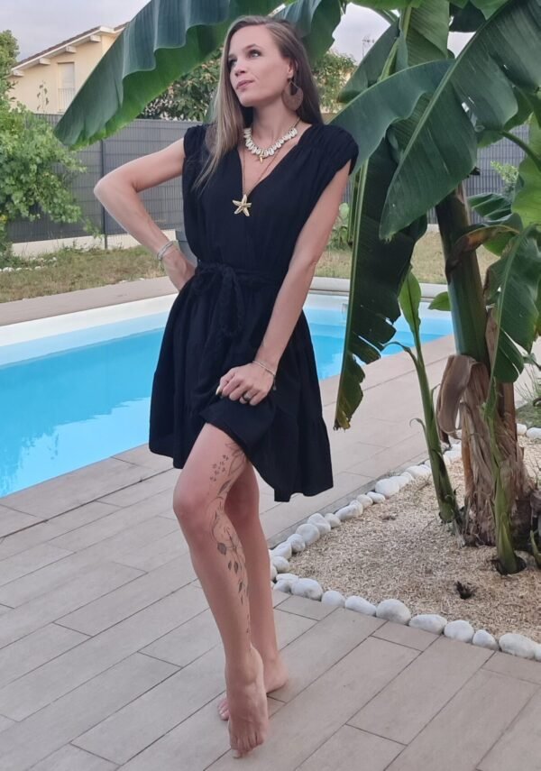 Robe courte noire - Athènes