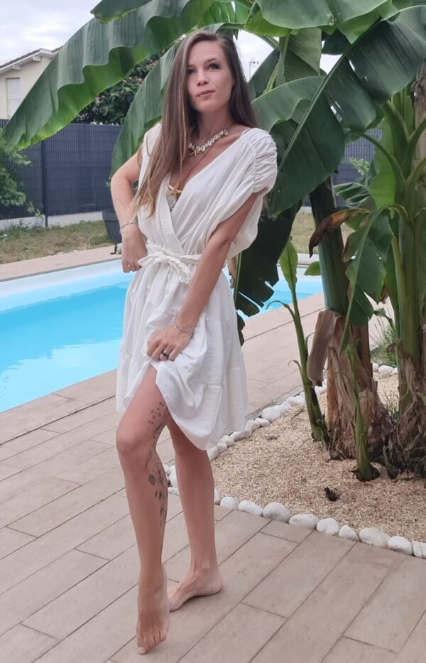 Robe courte blanc - Athènes