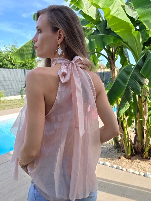 Top rose pâle - Véria – Image 5