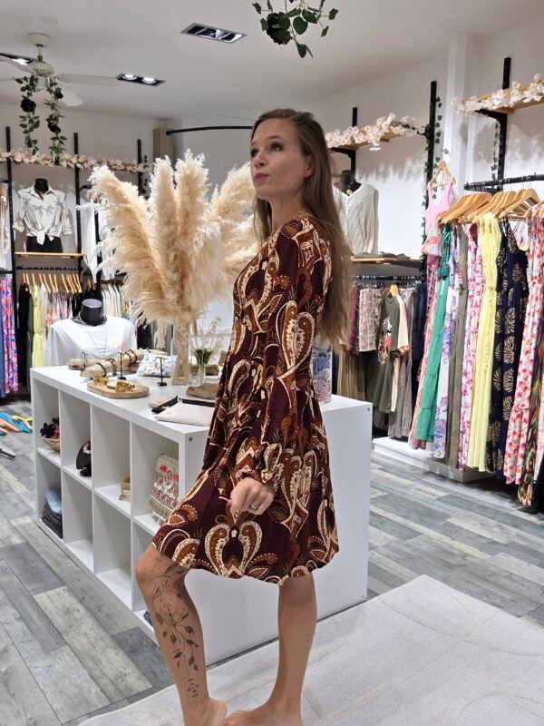Robe courte - Cannelle – Image 3