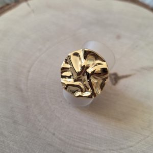 Bague grand médaillon
