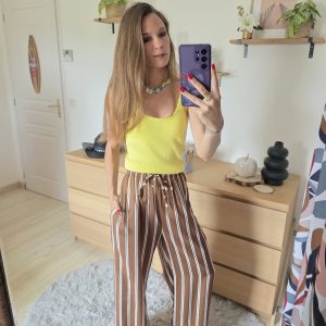 Pantalon marron - Angel