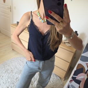 Top bleu marine - Martin