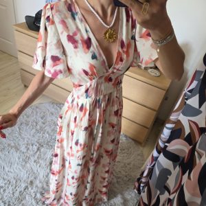 Robe longue fleurs - Solène