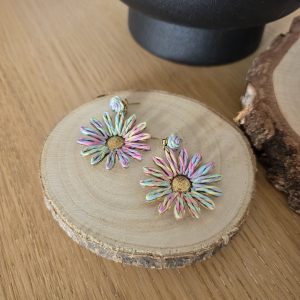 Boucles d'oreilles Flower