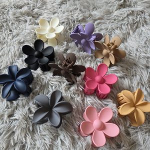 Pince à cheveux fleurs