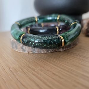 Bracelet vert sapin