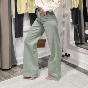 Jean's wide leg sauge