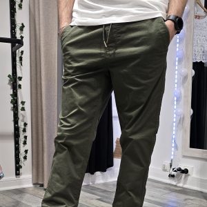 Pantalon cargo Homme kaki