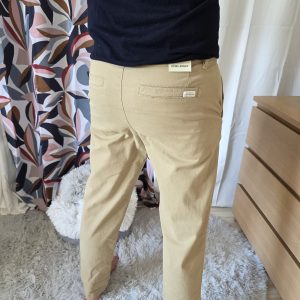 Pantalon chino Homme beige