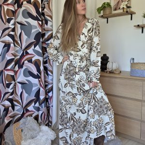 Robe longue & ceinture